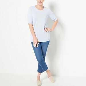 Belle by Kim Gravel Elbow Sleeve Sweater